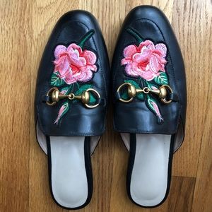 Slip on loafers - with embroidery not Gucci